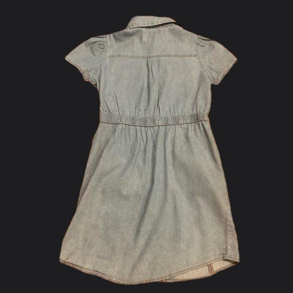 Size 10/12 Chillipea lightweight blue gray button down romper - Picture 10 of 13